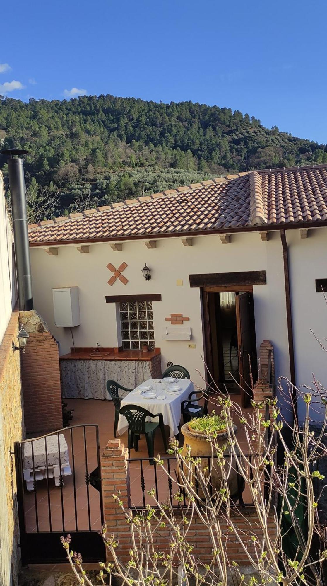 Casa Rural Las Nogueras Caserio Arroyofrio Exteriér fotografie